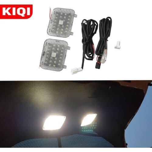 KIQI 2Pcs/Set 12V Car Trunk Light Lamp Fit for Toyota CHR C-HR 2016 2017 2018 2019 2020 Auto Roof Reading Lights Signal Lamp
