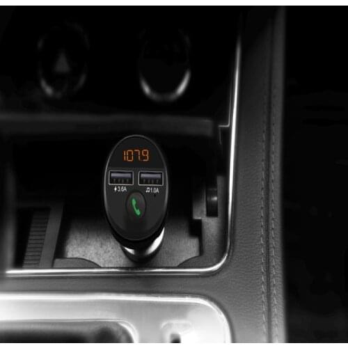 Car MP3 bluetooth hands-free phone Car bluetooth car plug card MP3 player car charging