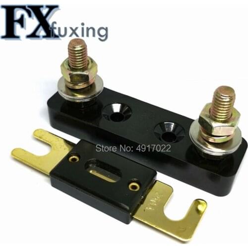 1pcs ANL Fuse Holder ANS-800 ANL-H8 ANL-522 BANL-D BLC-09 Car Fuse Box ANL Fuse Bolt-on Fuse Automotive Big Fork Bolt Holder New