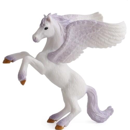 Simulation Animal Model European Mythology God Horse Tianma Unicorn Pegasus Educational Science Animal Children Toys