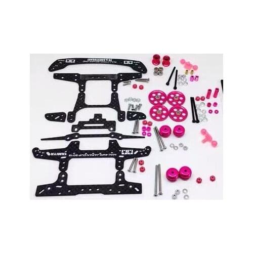 S2 Chassis Upgrade Set New Starter Spare Parts for Tamiya Mini 4WD Car Model