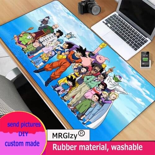 Anime boy mouse pad office desk mat large gaming accessories waterproof non-slip computer keyboard book pad household carpet mat