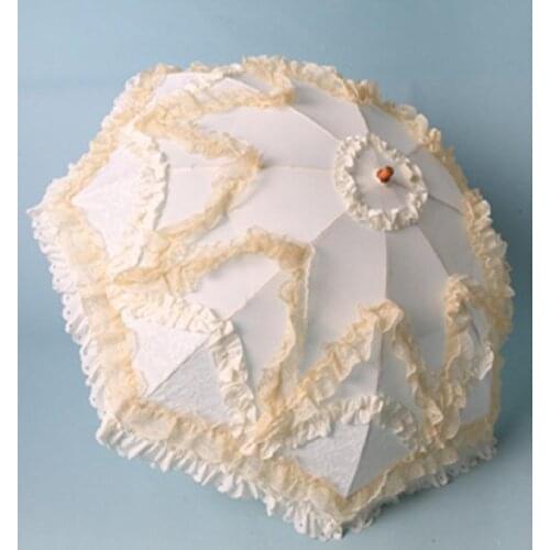 Creative Lace Handmade Antique And Gorgeous Palace Umbrella Lolita Lace Princess Umbrella Festival Wedding Umbrella