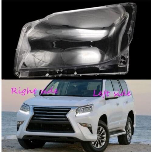 For Lexus GX400 GX460 GX470 2013 2014 2015 2016 Car Headlight cover Headlamp Lens Auto Shell Cover