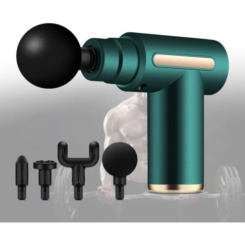 Mini Fascial Massage Gun Deep Muscle Massager Muscle Pain Body Neck Massage Exercising Relaxation Slimming Shaping Fashion Gift