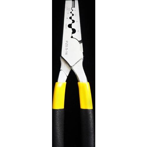 PZ-0.5-16 Multi Functional Crimping Plier Germany Style Crimping Tool for Crimping Cable Ferrules 0.5-16mm2