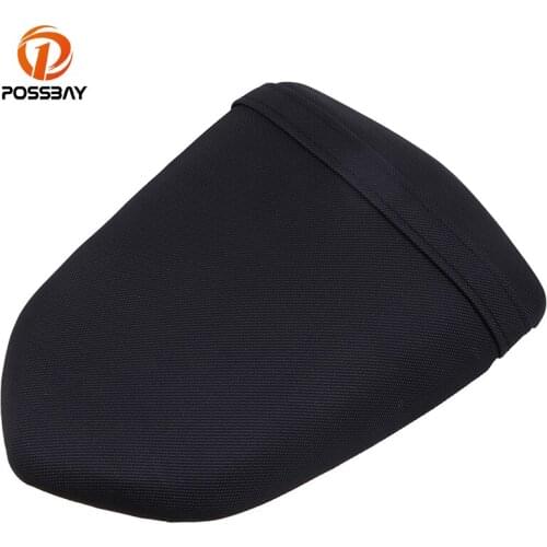 POSSBAY Motocross Motorcycle Rear Seat Cover Pad for Kawasaki Ninja 250R EX250 2008-2012 Cafe Racer Motorbike Pillion Cushion