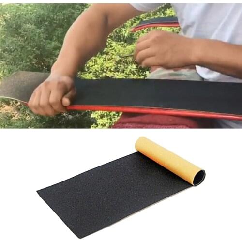 Skateboard Grip Tape Silicon Carbide Skate Grip Tapes Sandpaper For Skateboard, Thicken Pvc Based, board Stairs Gun