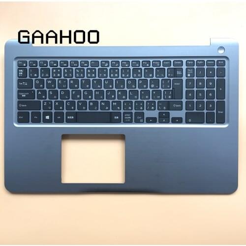 Brand new original laptop JP Japan keyboard for DELL INSPIRON15-5000 5565 5567 Palmrest assembly keyboard backlight GRAY