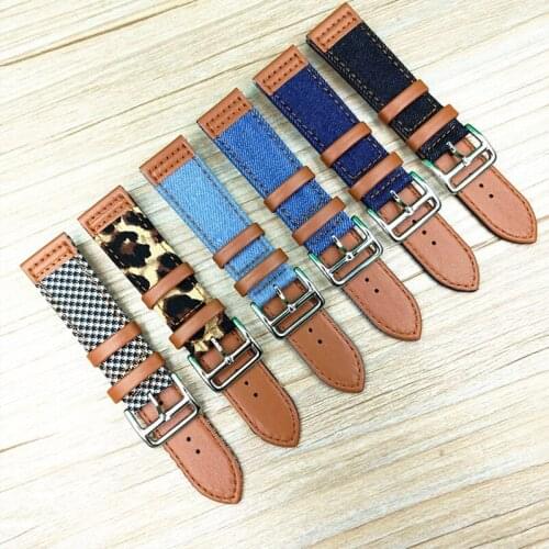 Wholesale 10pcs/lot 22mm genuine leather Watch band watch straps good quality new