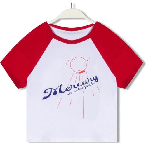 Женские футболки с принтом SHEMUJERSKY China At AliExpress