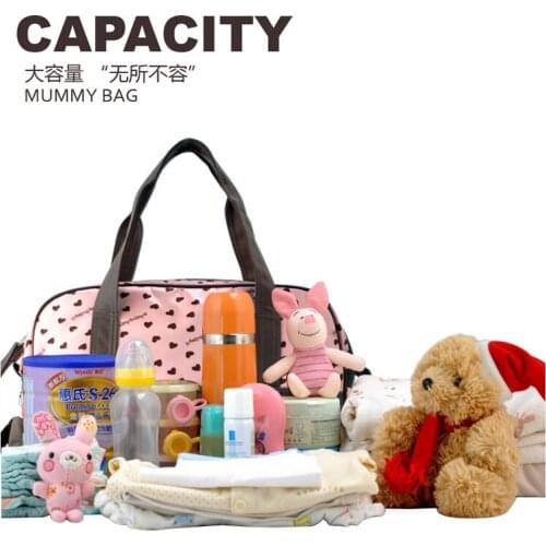 Discount! Diaper Bag Diaper Bag Polyester Baby Changing Baby Diaper Bags High Quality Stroller Nappy Bag