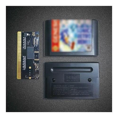 Soniced 2 Retro Remix - 16 Bit MD Game Card for Sega Megadrive Genesis Video Game Console Cartridge