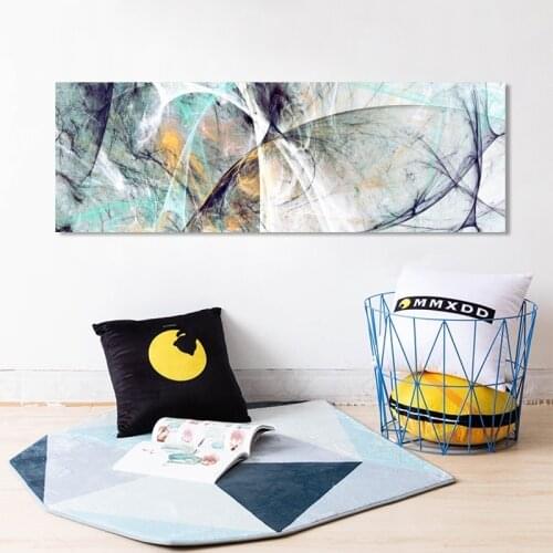 Wall Art Painting Abstract Art Oil Painting Posters and Prints Canvas Painting Creative Line Pictures for Living Room Cuadros