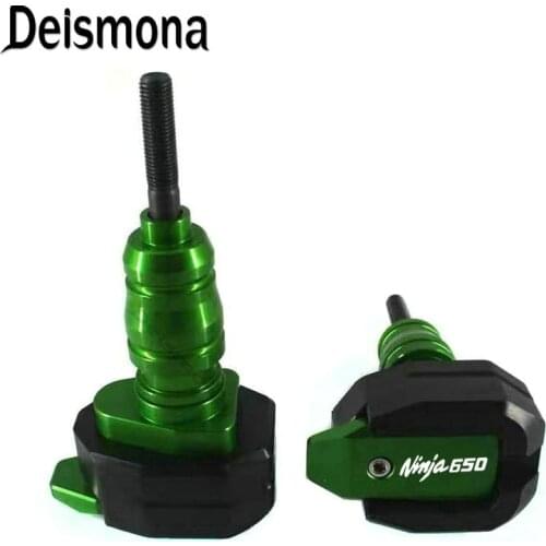 Motorcycle CNC Falling Protection Frame Slider Fairing Guard Crash Pad Protector For For KAWASAKI NINJA650 Ninja 650 2017 -2010