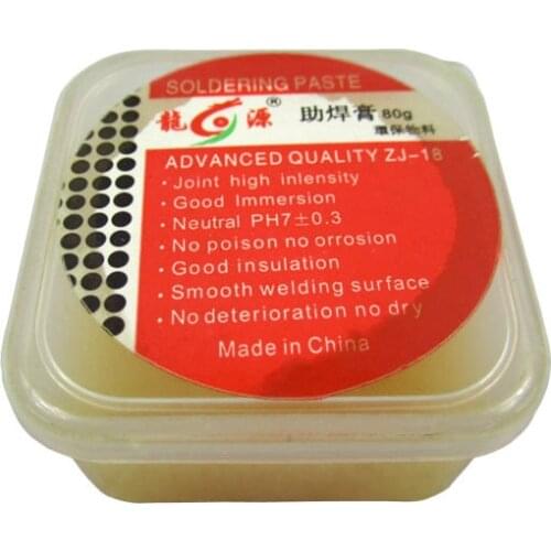 3pcs /lot BGA reballing station partner soldering fat NT ZJ-18 80g Soldering Flux Solder Paste for bga rework station