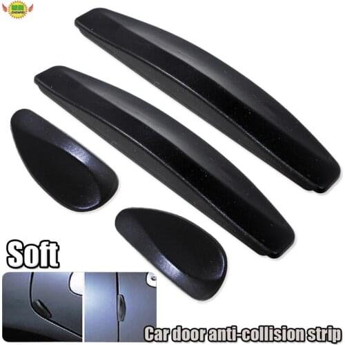 Car accessories black anti-collision Soft with four door strip