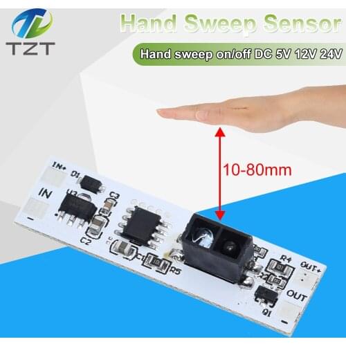 Short Distance Scan Sensor Sweep Hand Sensor Switch Module 36W 3A Constant Voltage for Auto Smart Home Compatible XK-GK-4010A
