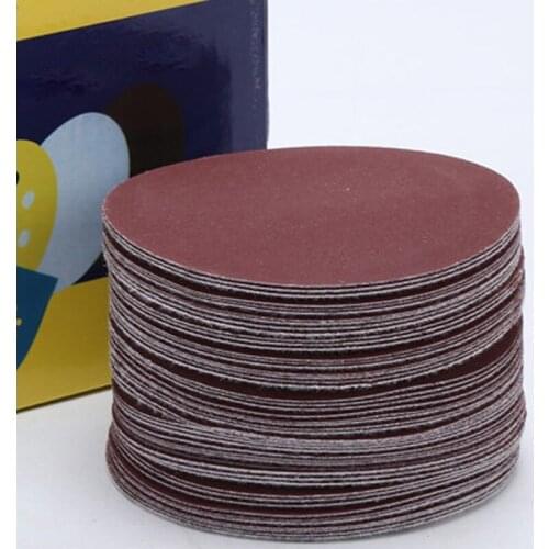 10pcs 100mm Sander Discs Sanding Pad 40-2000 Grit Polishing Pad Sandpaper For Woodworking Grind Rust