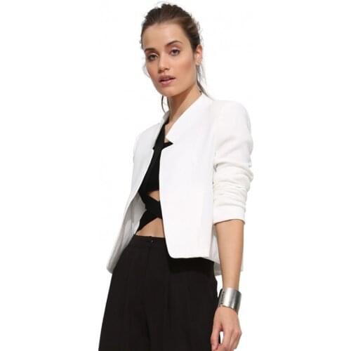 Feelingstory Women's Blazers With Short Sleeves