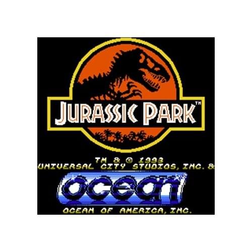 JURASSIC Region Free 60 Pin 8Bit Game Card For Subor Game Players