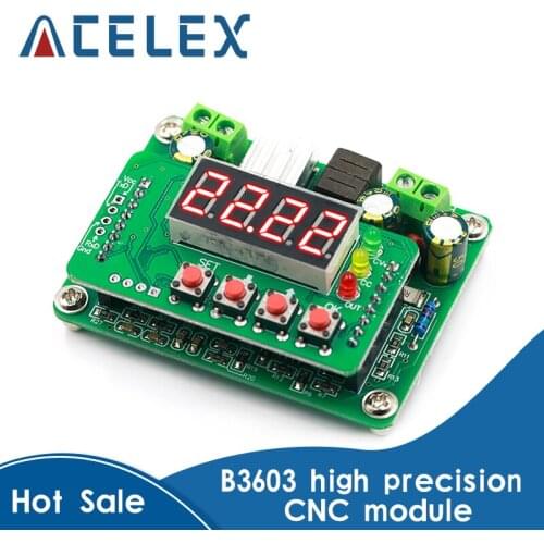 B3603 NC DC Power Supply Adjustable Step Down Module Voltage Ammeter 36V 3A 108W Charger