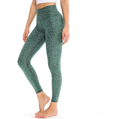 Camouflage Plus Size Pants Women Leopard Quick Dry Training Running Leggings Fitness Tight Sweatpant Sportswear Sports Trousers