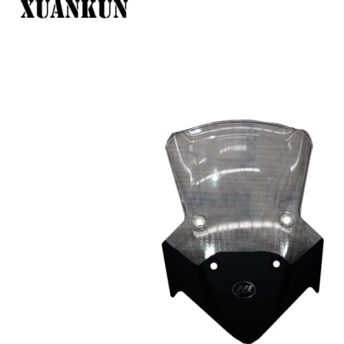 XUANKUN Motorcycle KPT200 / LF200-10L Windshield Assembly