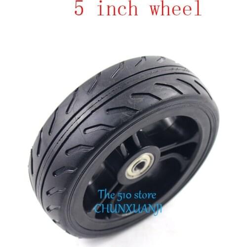 Mobility Scooter wheelchair 5 inch wheels 200 x 50 tyre Solid Tire and alloy wheel hub Fits Gas Scooter Electric Scooter Vehicle