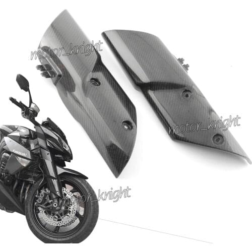 Motorcycle Accessories Carbon Fiber Front Fender For Suspension Cover Fairing Cowling For Kawasaki Z1000 2010 2011 2012 2013