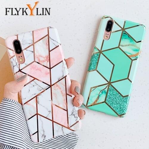 FLYKYLIN Marble Flower Case For Samsung Galaxy A70 Back Cover on For Samsung A50 A40 A51 A71 Rose Leaf Soft Silicone Phone Coque