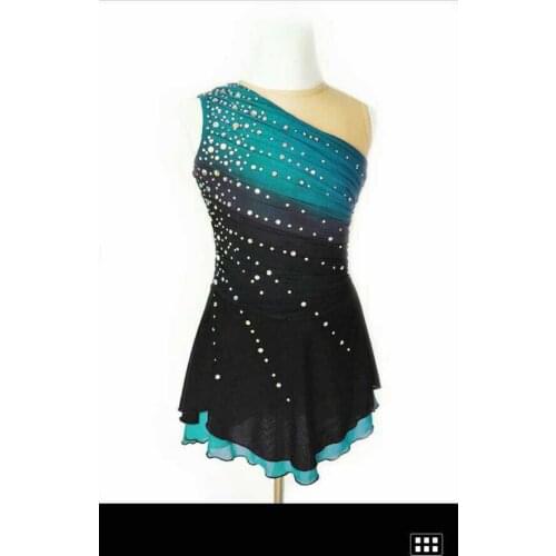 Brand New Ice Figure Skating Dress Baton Twirling Dress customized size