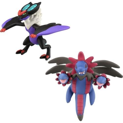 Genuine TAKARA TOMY Pokemon Action Figure Dolls Hydreigon Noivern Anime Figures Model Toys Kids Gifts