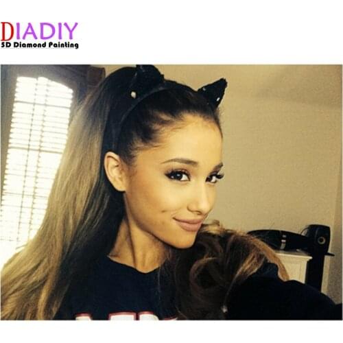 American female singer Ariana Grande poster diamond painting diy diamond embroidery mosaic sexy girl cross stitch kit decorative