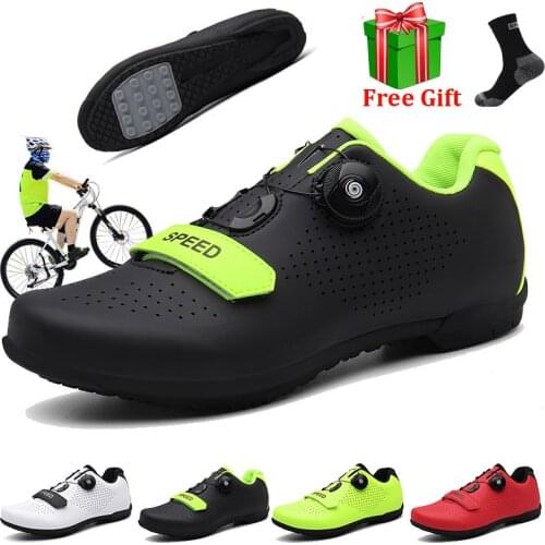 Profrssional MTB Cycling Shoes Cleats New 2021 Men Outdoor Breathable Cheap Bike Shoes Road Bicycle Racing Women Sneakers Men