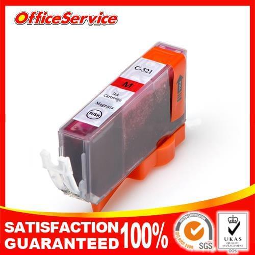 Compatible ink cartridge CLI521 CLI-521 cli 521 magenta for canon IP4600 printer 4PK