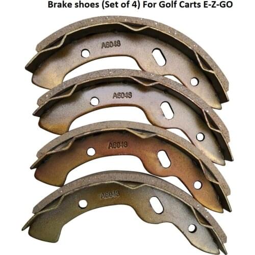 Golf Cart Brake Shoes For EZGO TXT / Medalist Gasoline and Electric Golf Car Accessories