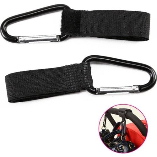 4pcs/Set Stroller Hooks Wheelchair Stroller Pram Carriage Bag Hanger Hook Baby Strollers Shopping Bag Clip Stroller Accessories