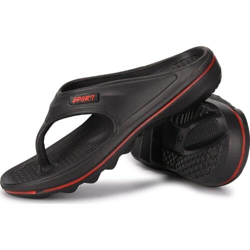 2020 New Summer Shoes Men EVA Flip Flops Home Slippers Beach Sandals Non-slip Men Slippers Outdoor Casual Men Flat Shoes TX94