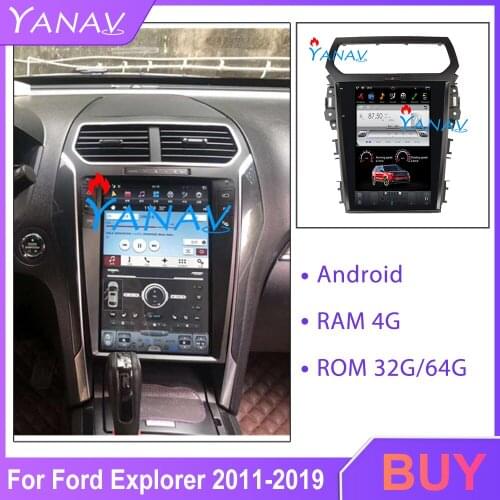 12.1" Car Radio player car GPS Navigation For-Ford Explorer 2011-2019 car multimedia player car Stereo Car Dvd Player big screen