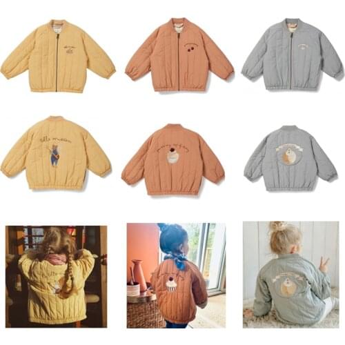 In Stocks KS Winter Kids Girls Coats Brand Design Children Unisex Boys Jacket Fashion Keep Warm Coats For Boy Girl Cake Moon