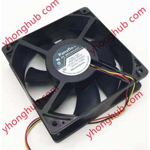 Panaflo FBA12G24H DC 24V 0.3A 120x120x38mm Server Cooling Fan