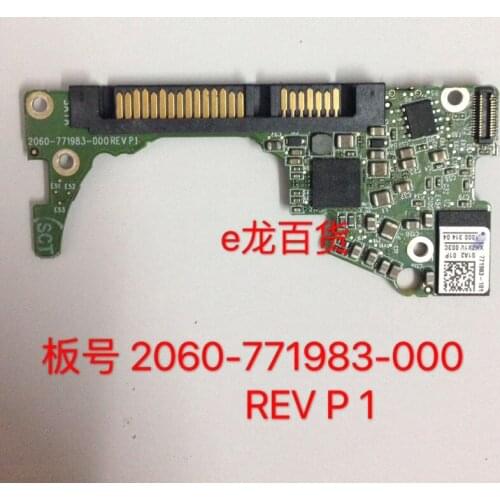 HDD PCB logic board printed circuit board 2060-771983-000 REV A P1 P2 for WD 2.5 SATA hard drive repair data recovery