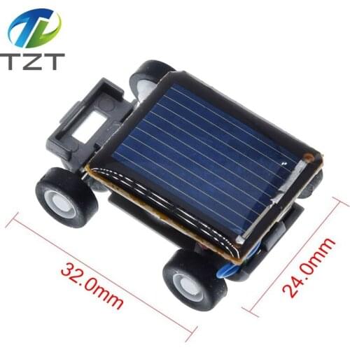 Solar Toys For Kids Smallest Solar Power Mini Toy Car Racer Educational Solar Powered Toy ABS Dropshipping 2019