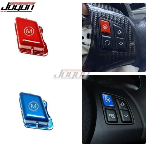 Replace For BMW 3 Series E90 E92 E93 M3 2007 2008 2009 2007-2013 Steering Wheel M Model Button Push Start Stop Switch Cover Trim