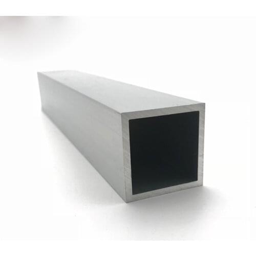 40mm*40mm*3mm square tube aluminum alloy hollow pipe rectangle straight duct vessel 100/200/300/400/500/550mm length