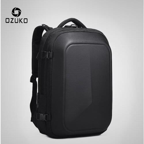 OZUKO Multifunction Waterproof 15.6 inch Laptop Backpacks Man USB Charging Large Capacity Rucksake Fashion Male Mochila 2019 New