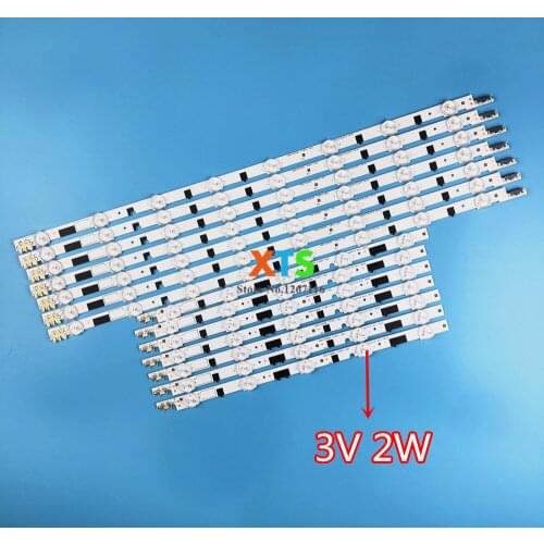 10kits=140pcs LED strip For SamSung 40"TV D2GE-400SCA-R3 UA40F5500 2013SVS40F UE40F6400 D2GE-400SCB-R3 UE40F5000 UE40F5700 NEW