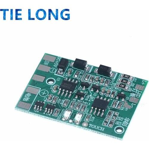DC LED with charging protection TC4056 TP4056 touch dimming lamp control panel DIY repair general desk lamp circuit