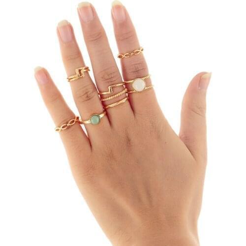 Vendimia White Rings